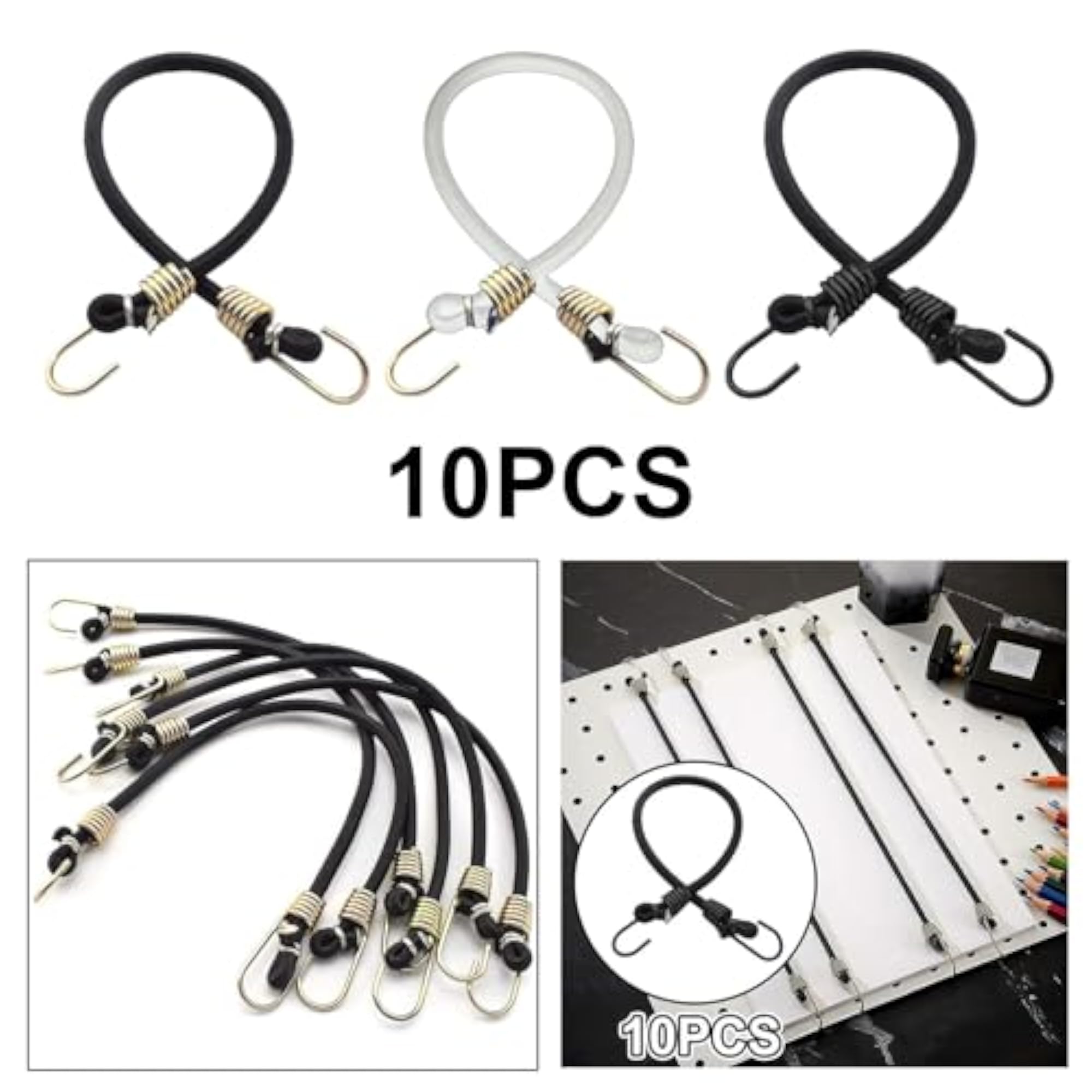 10x Elastic Cords Travel Luggage Strap